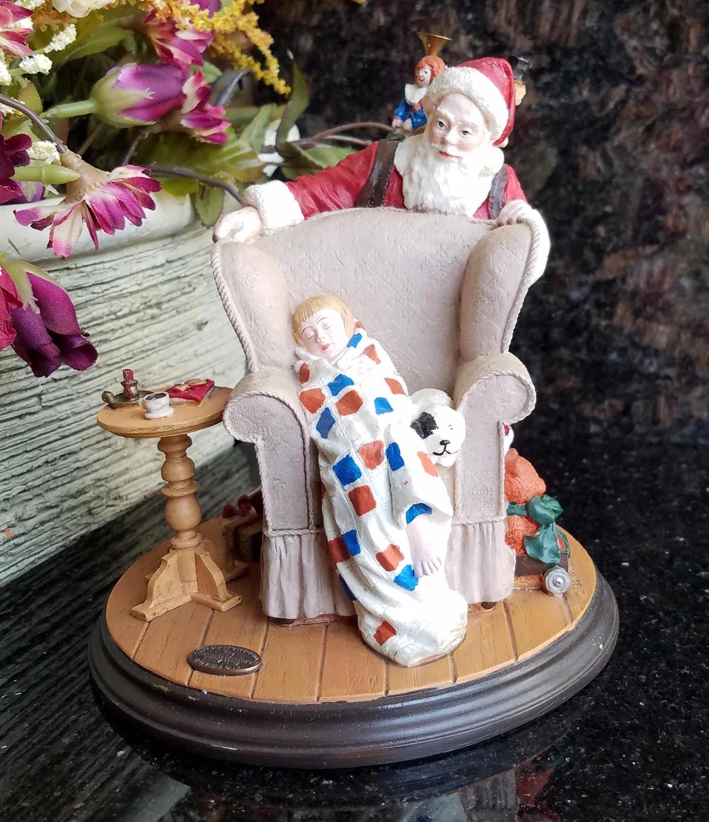 The Rockwell Heirloom Santa Collection - Christmas Dream - Etsy