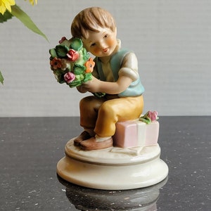 Vintage Goebel Lore &quot;Country Boy&quot; Figurine - 5&quot;H