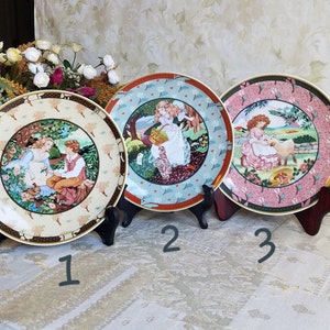Once Upon A Rhyme Collector Plate - Henrich Villeroy & Boch W. Germany - 5 Series /Sold Individually