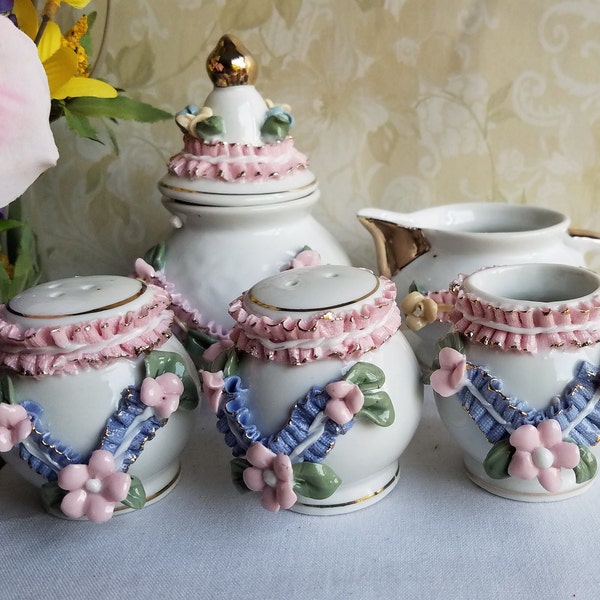 Vintage Serving Set Etsy