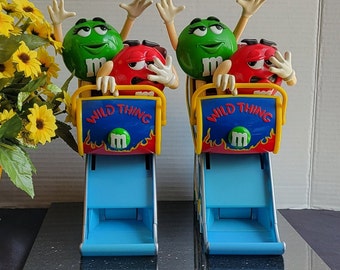 M & M Wild Thing Roller Coaster Dispenser Classic Collectible 2nd