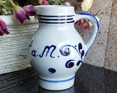 Vintage Small Salt Glazed Pitcher Frankfurt AM Main
