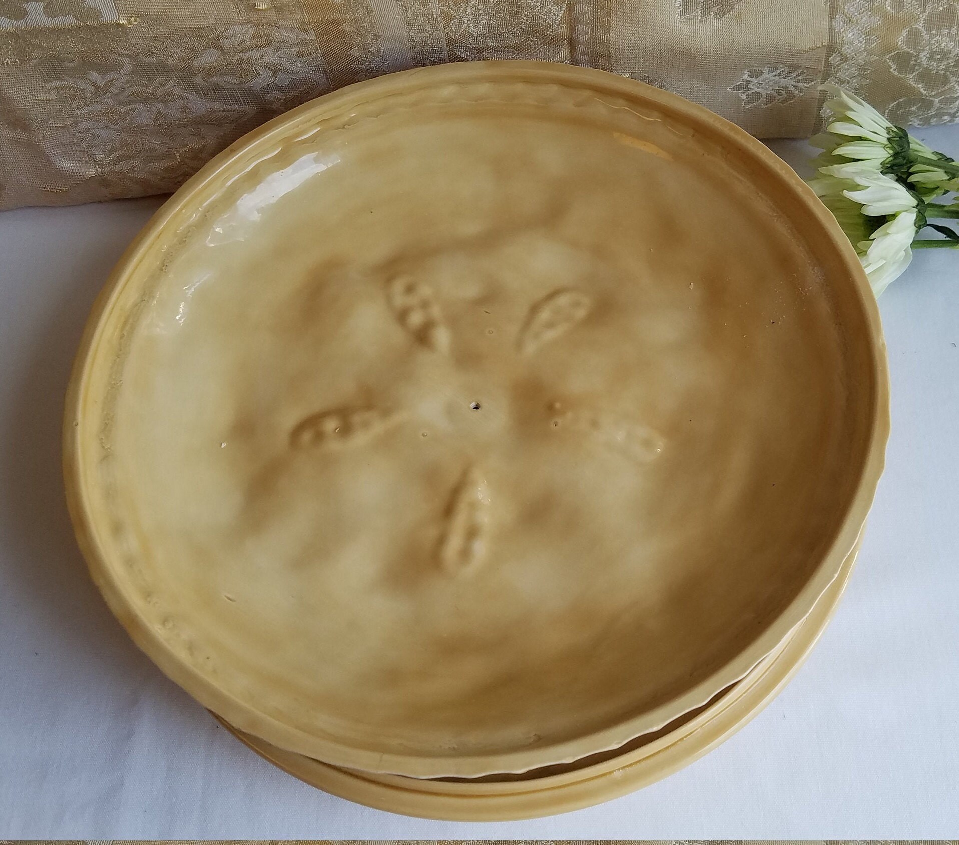 Decorative PIE DISH/Pie Server/Pie Storage/Dessert Plate Etsy
