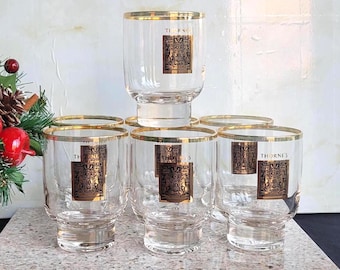 Thorne's Scotch Whiskey Rock Glasses - Set of 7