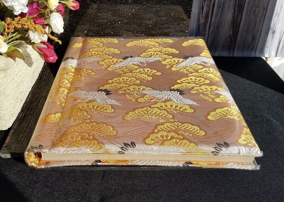 Japanese Silk Screen Photo Album Etsy