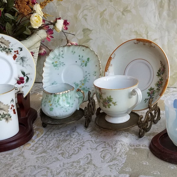 Four (4) Variation Your Choice of Collectibles Demitasse Teacup / Coffee Cup and Saucer