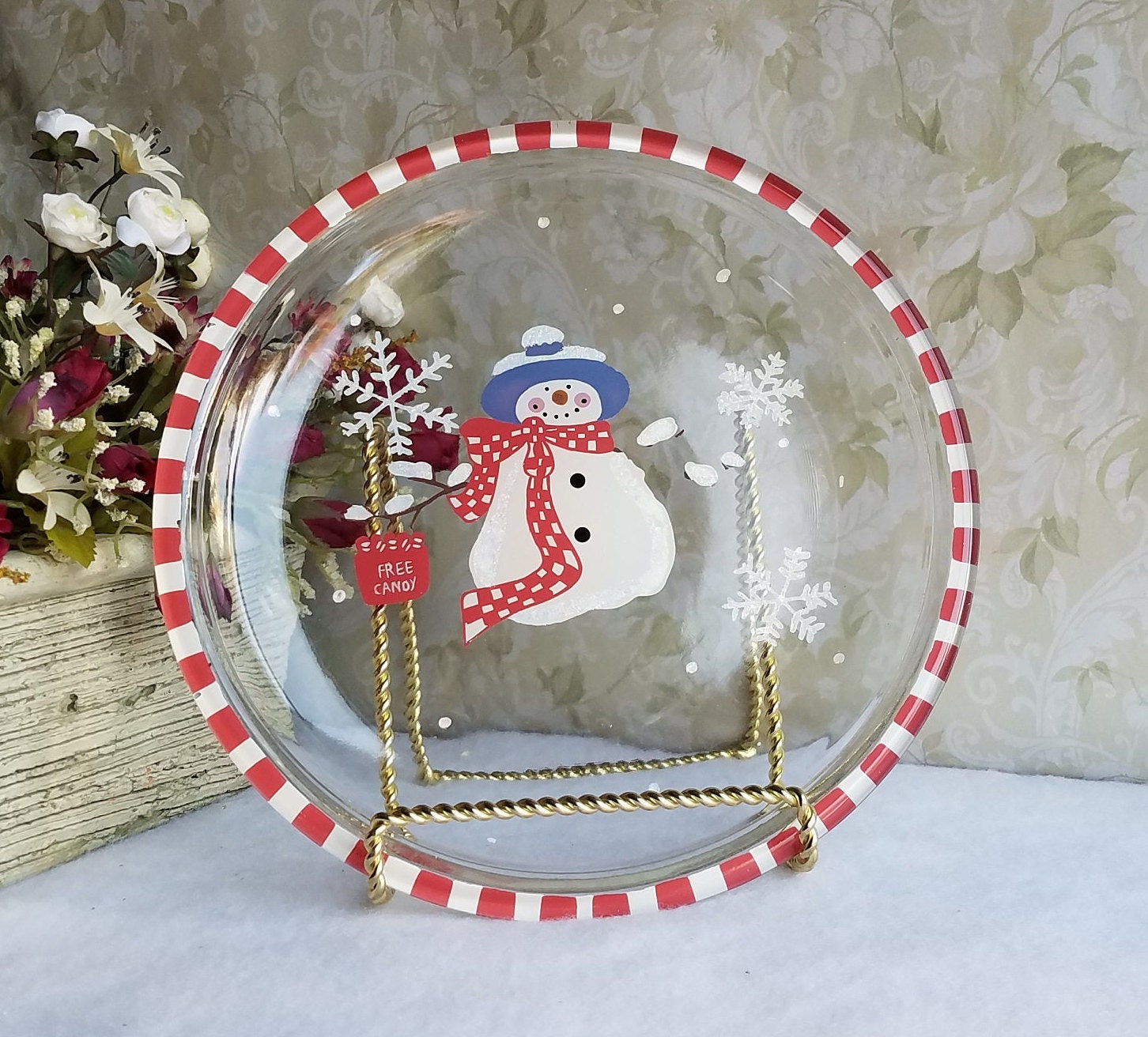 Platos Desechables MuÃ±eco De Nieve En Vasos Plato Desechable MuÃ