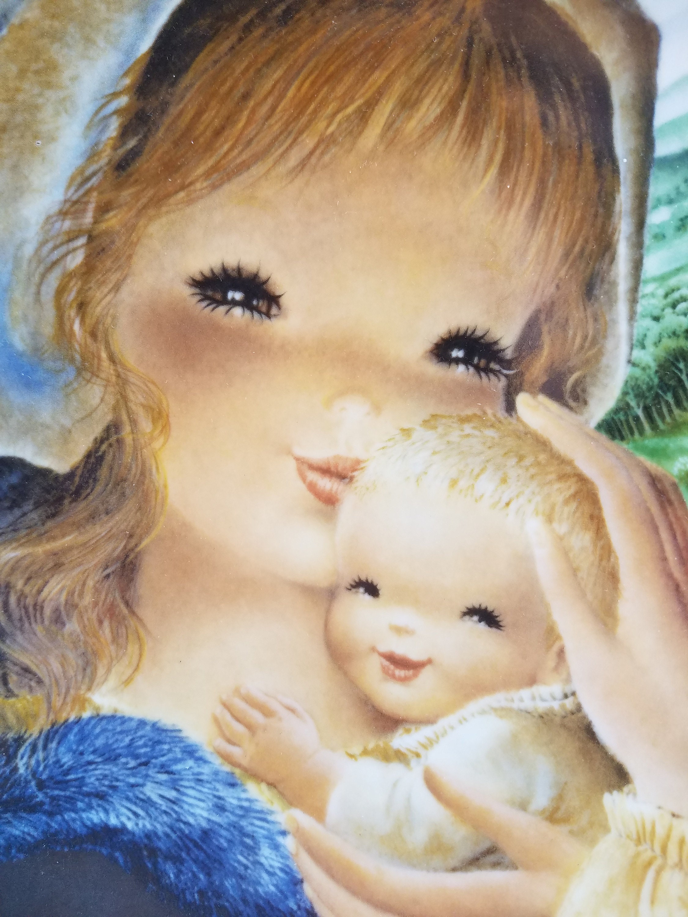 アンリ FERRANDIZ 1979年 Mother's Day Plate All Hearts 木彫り