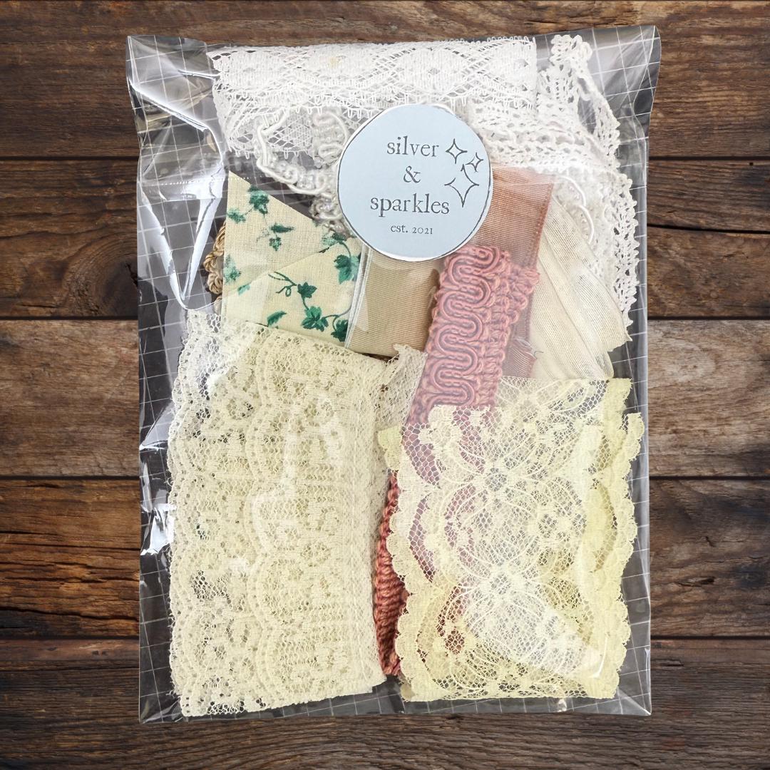 Red Ribbon Sampler Pack Vintage Ribbon Sampler: 10 Unique Trim Styles, 10+ Feet - Crafting ...