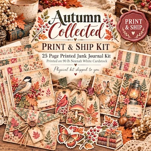 Autumn Junk Journal - Etsy