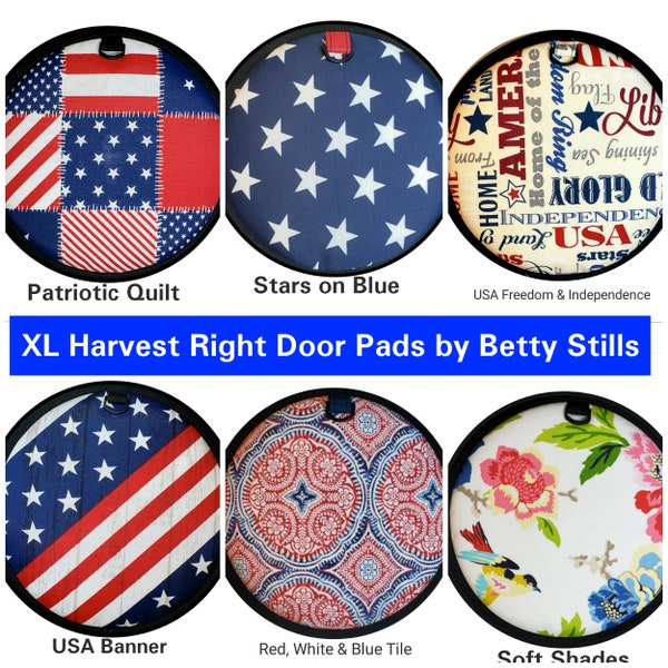 Custom made in the USA XL Door Pads for a Harvest Right Freeze Dryer by Betty Stills.  Check out my other Door Pad listings.