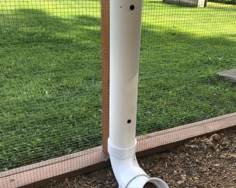 Dog feeder out of pvc pipe online