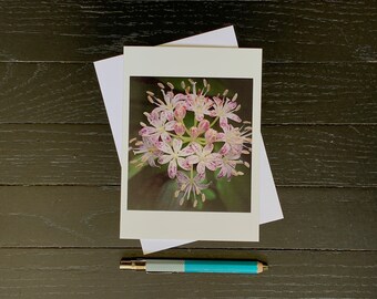 Elegant Speckled Wood Lily Greeting Card | Floral Greeting Card | Botanical Greeting Cards | Blank Cards | Birthday Card | Lily Note Cards