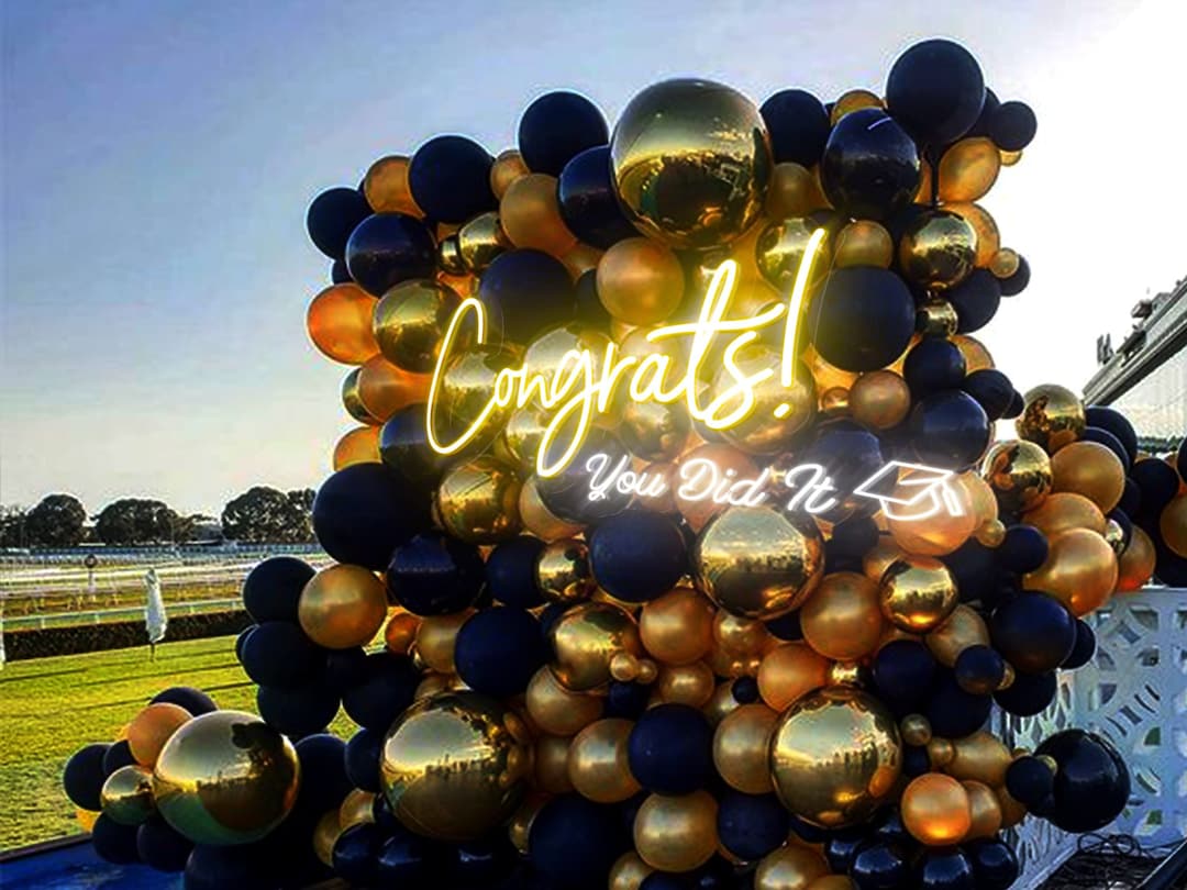 Custom Graduation Neon Sign: Party Decor, Senior 2025 - Etsy