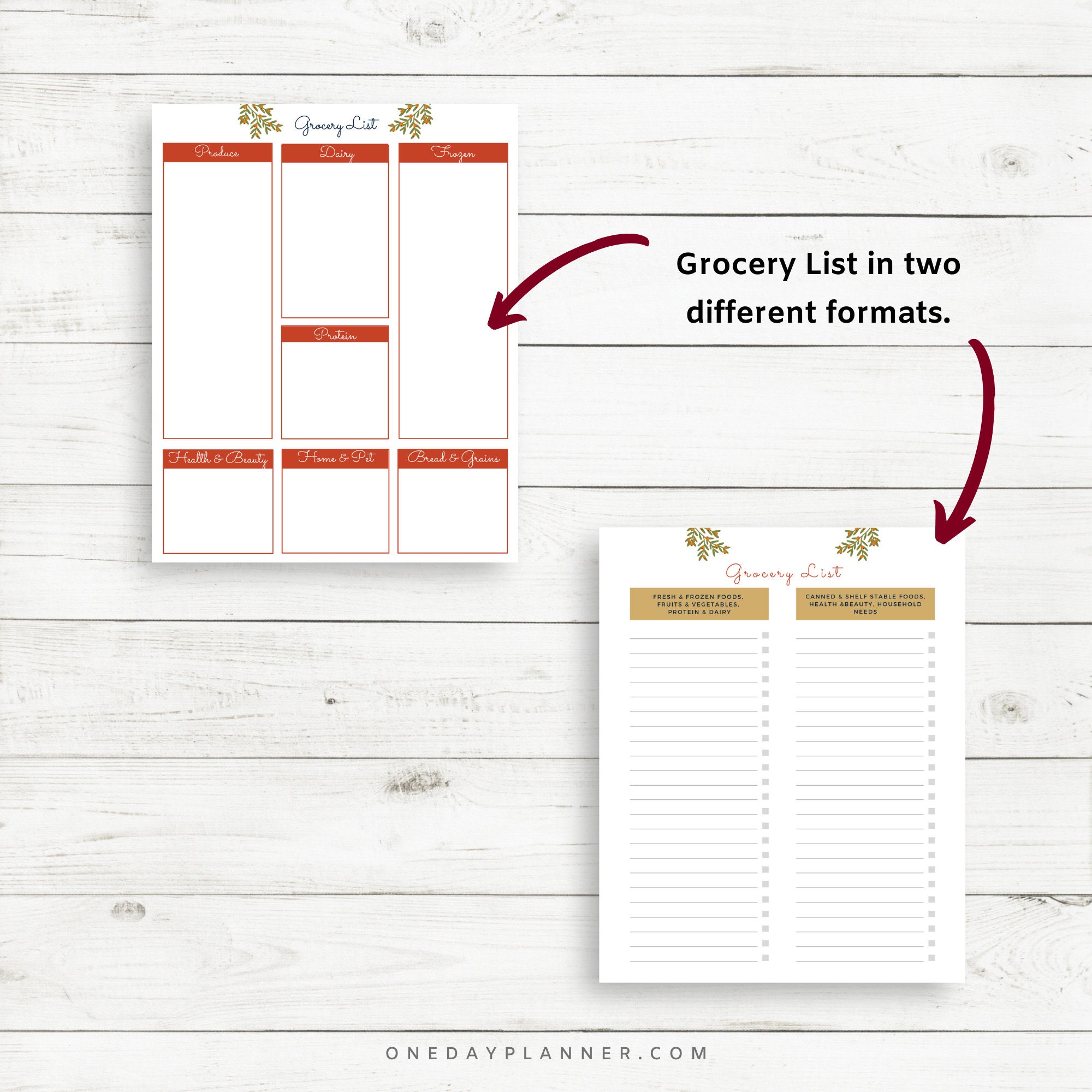 Holiday Meal Planner Printable Thanksgiving Meal Planner - Etsy