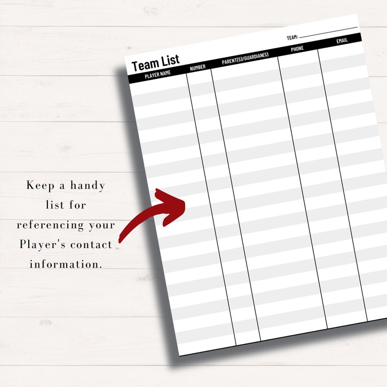 Baseball Line up Card Printable, Baseball Lineup Board and Batting ...