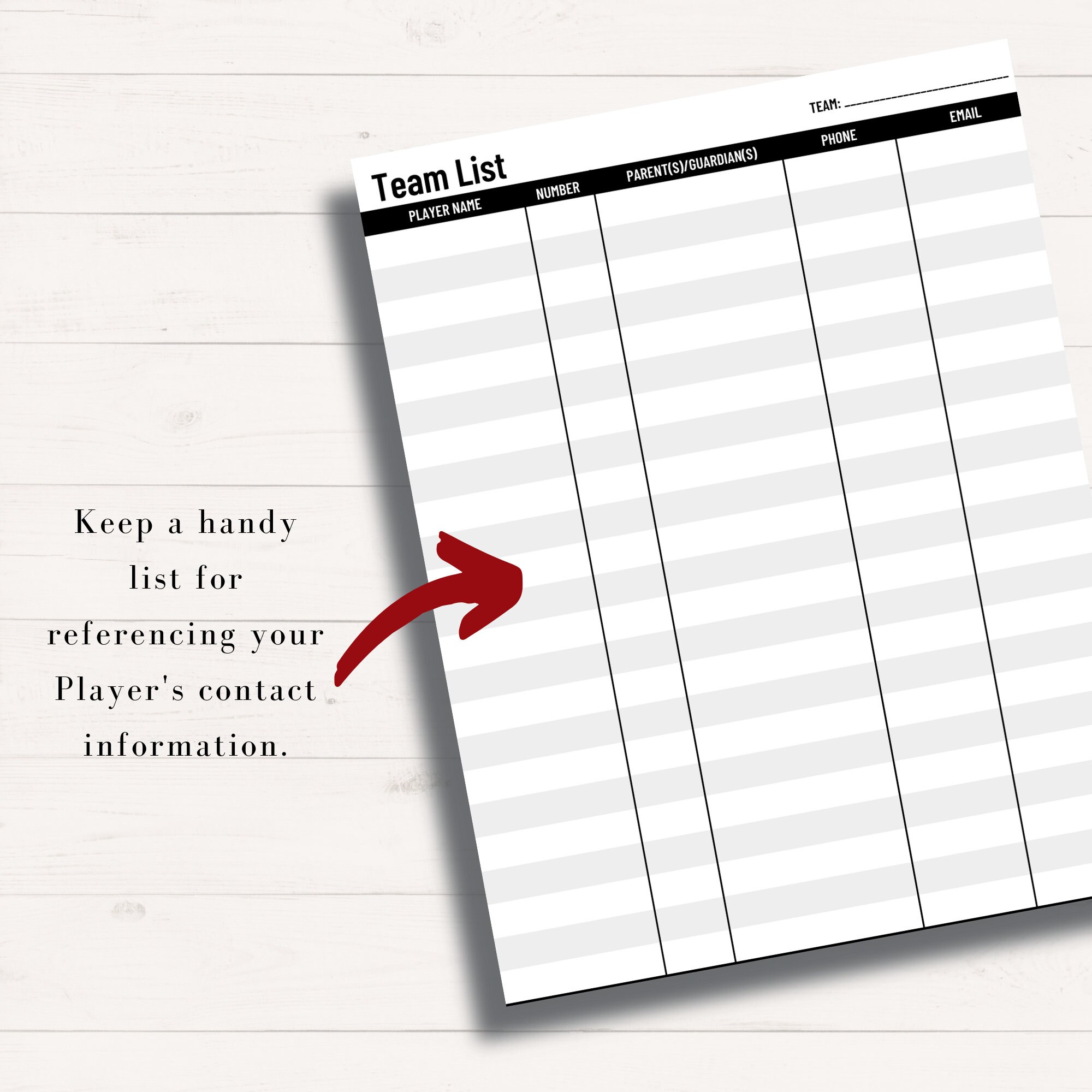Baseball Line up Card Printable, Baseball Lineup Board and Batting
