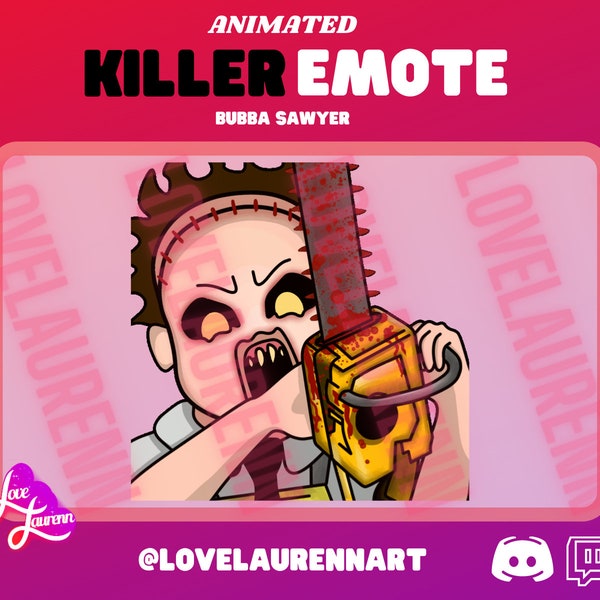 Dead by Daylight - Animated Leatherface Emote Single (INSTANT DOWNLOAD) - Leatherface / Bubba Sawyer / The Cannibal / Texas Chainsaw