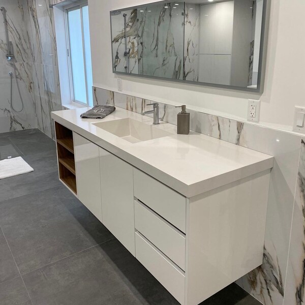 Custom Bathroom Vanity Etsy