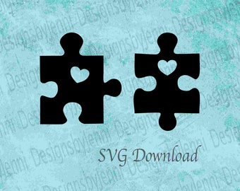 abstract puzzles online Puzzle Piece Bundle SVG File, Autism Awareness Puzzle Bundle SVG, Autism Love Puzzle Cut File, Heart Puzzle SVG
