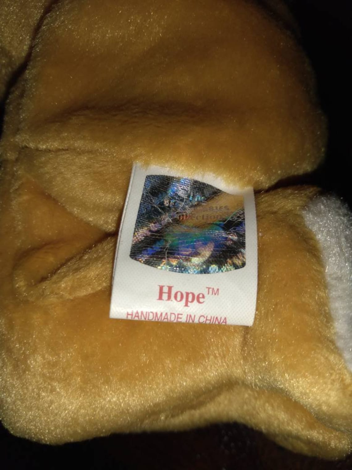 TY Beanie Baby Hope rare errors Mint condition tag Etsy