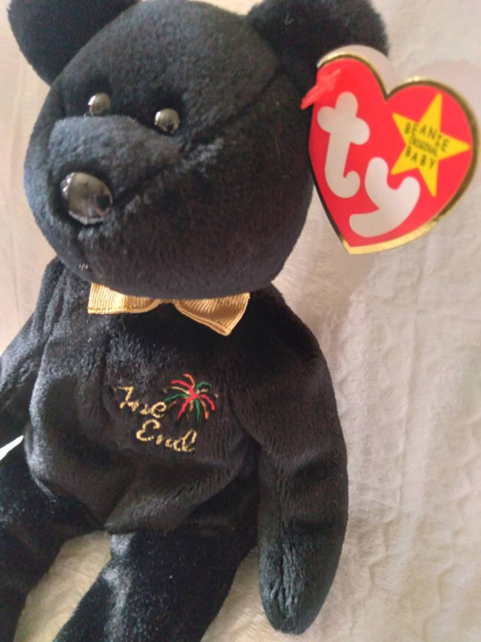 Ty Beanie Baby the end bear 1999 Etsy