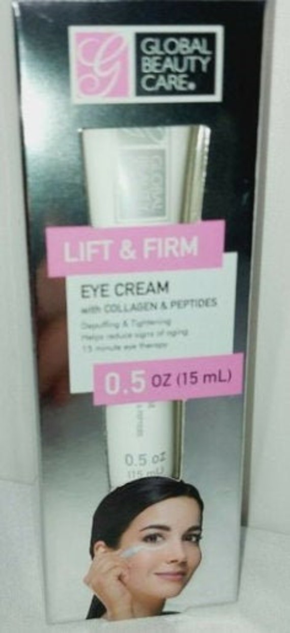 Global Beauty Care Lift and Firm Eye Cream With Collagen & Etsy