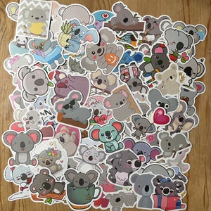 Koala Stickers Pack | Cute Koala Sticker | Animal Sticker| Cute Sticker | Planner Sticker| Vinyl Sticker | Cool Sticker