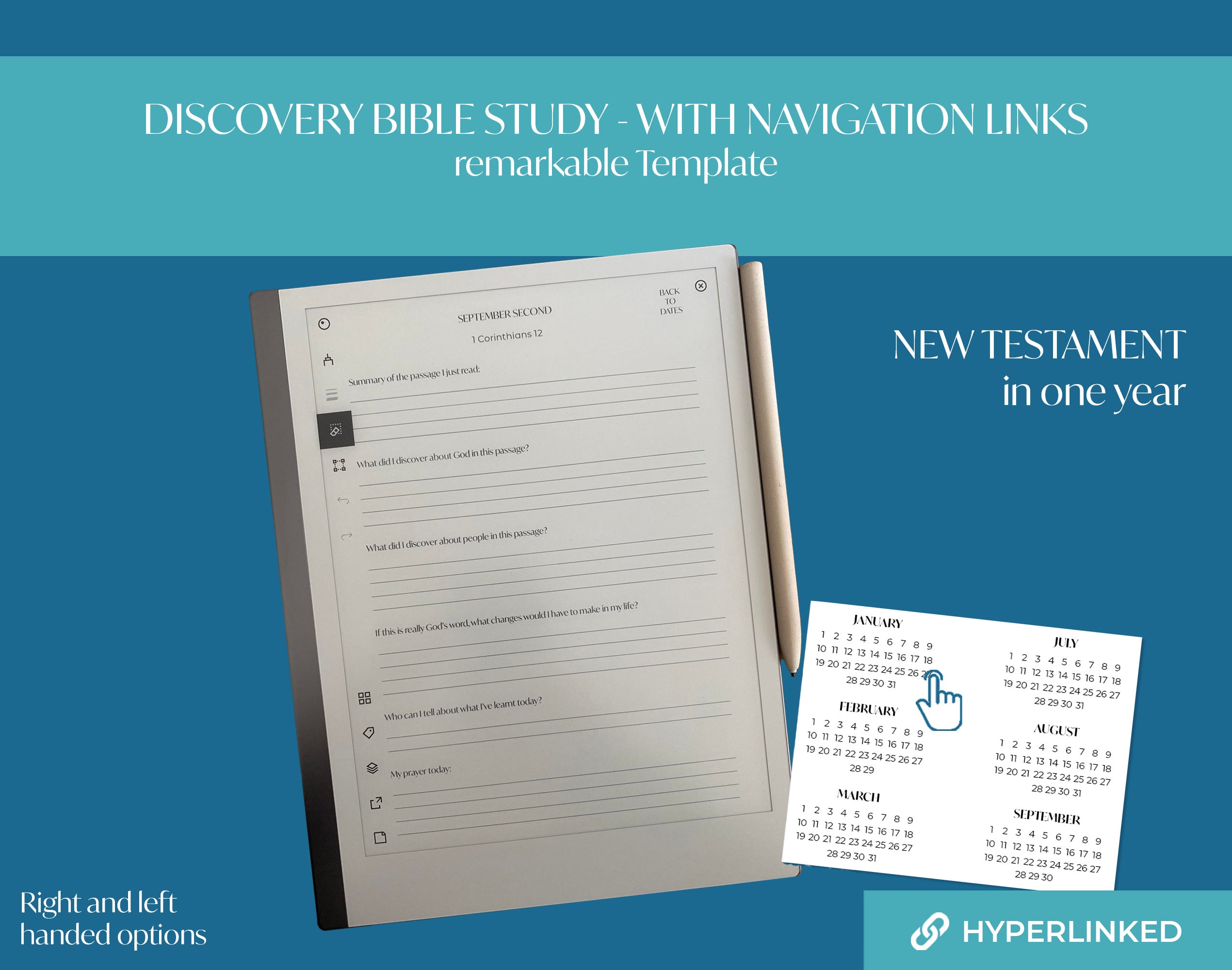 Remarkable Template - DISCOVERY BIBLE STUDY - Etsy