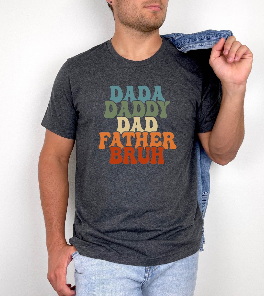 Sarcastic Dad Shirt Dad Daddy Dad Father Brush Shirt - Etsy