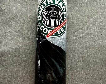 Tumbler, Custom Tumbler, Skinny Tumbler, Custom Drinkware, Sublimation Skinny Tumbler with Straw, 20 oz tumbler, Star Wars Tumbler, Coffee