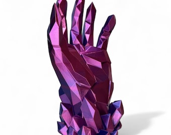 Crystal Hand Controller Stand, Universal Gaming Remote Holder (3D Printed)