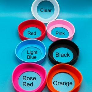 20oz Skinny Tumbler Rubber Boot Tumbler Bumper Anti-Slip Bottom Sleeve Cover Tumbler Accessory Tumbler Protection