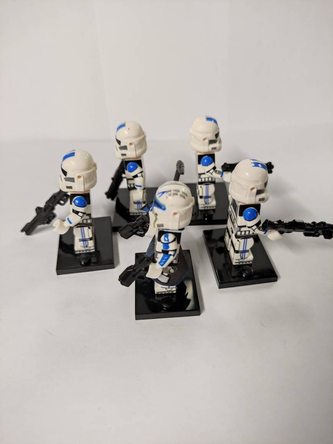 star wars 501st captain rex clone trooper army set