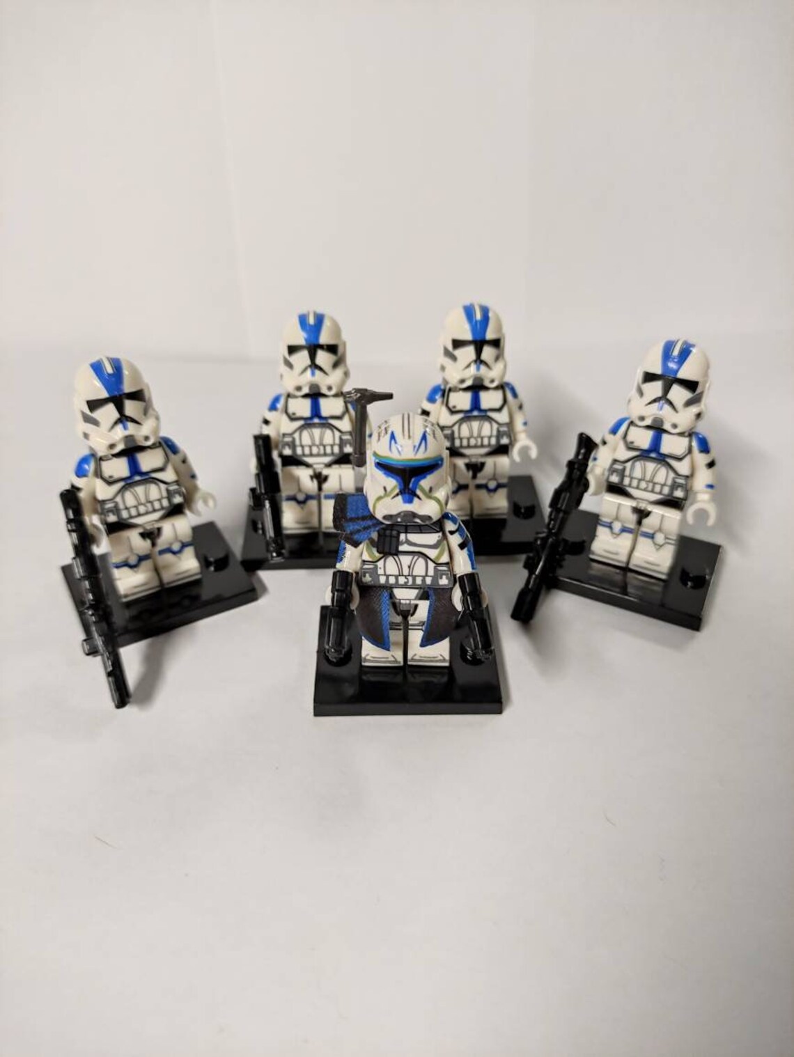 star wars 501st captain rex clone trooper army set