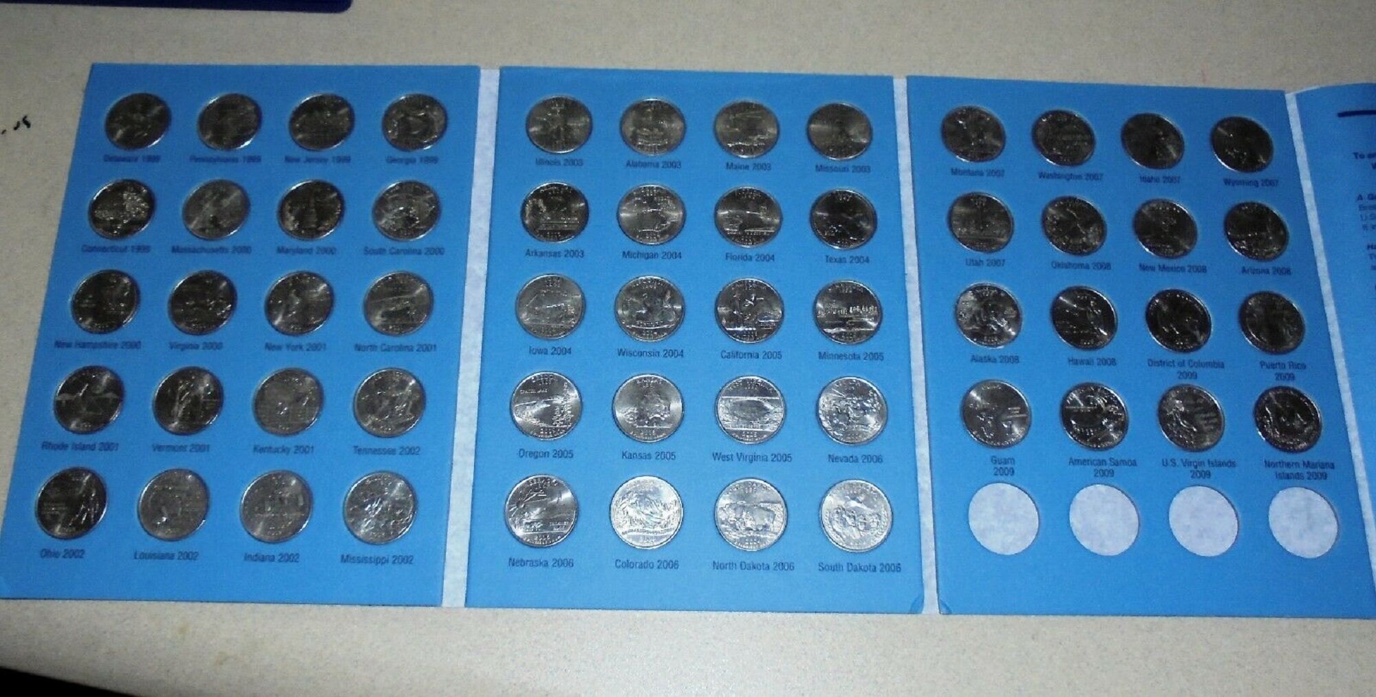 Professional Coin Collection Book Review + UK £2, 50p & US State Quarters Coin  Collection 