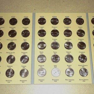STATE SERIES QUARTERS(コインブック) U.S. Quarter Coin コレクション 新シリーズ開始！ - KIRA-HI