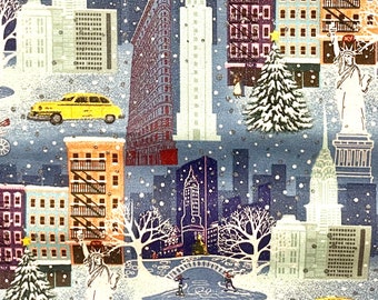 Beautiful New York City Sparkling Blanket