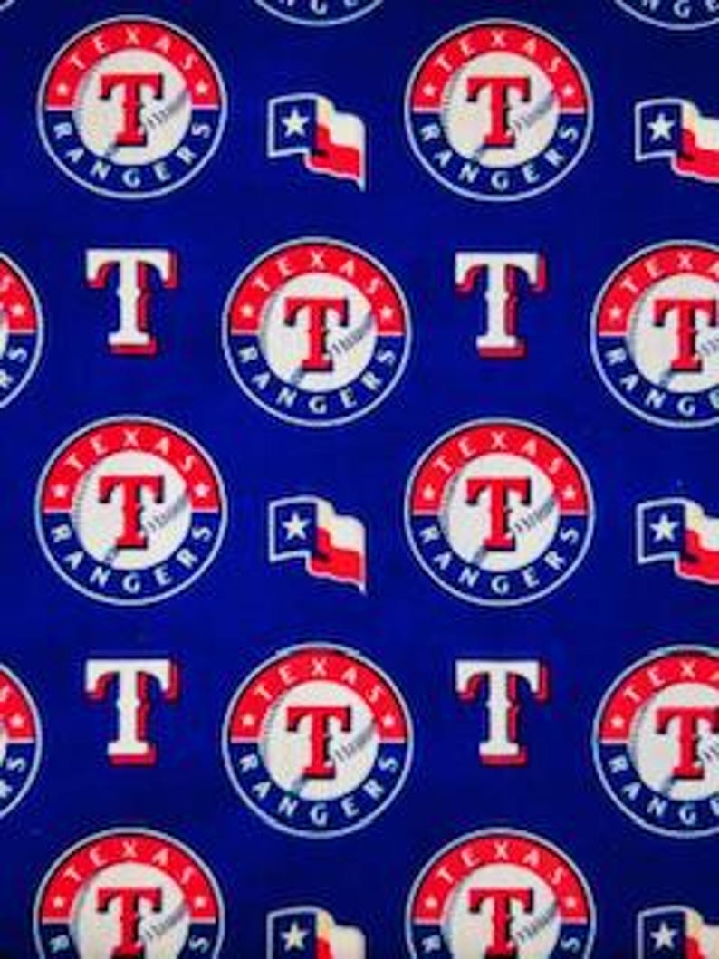 Texas Rangers Pattern Material Texas Rangers Blanket and Throw - Etsy