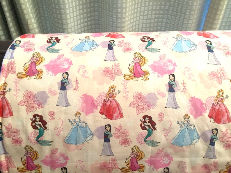 Disney Princess Reversible blanket Etsy