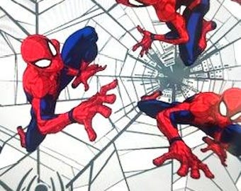Spider-Man Flannel Blanket: Handmade Superhero Throw - 48x36
