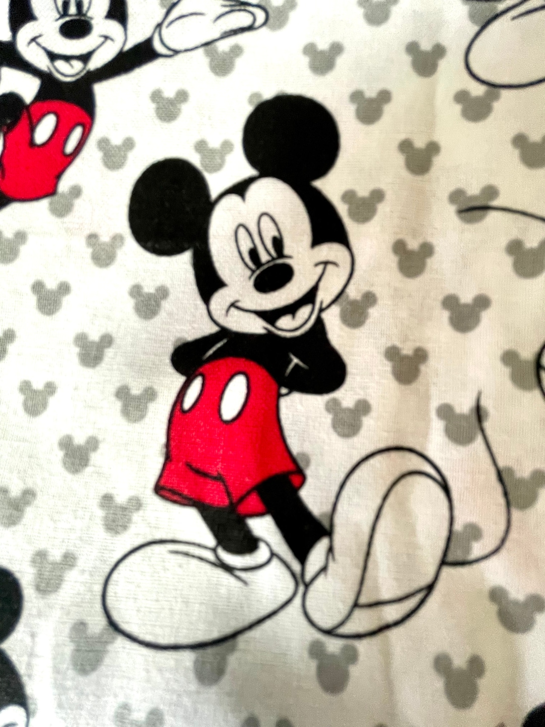 Adorable Mickey Mouse Reversible Blanket! - Etsy