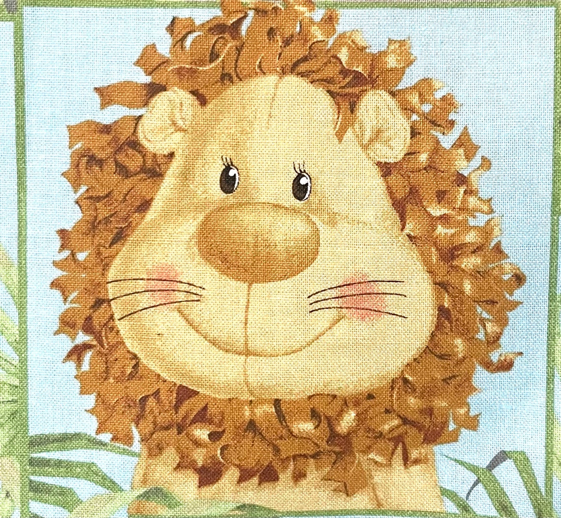Cutest Jungle Safari Baby Reversible Blanket Ever Etsy