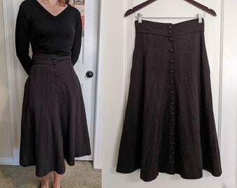Vintage Style Skirt - Etsy