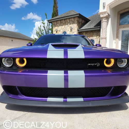 Honeycomb Racing Stripes Dual 10 for 2015 Challenger - Etsy