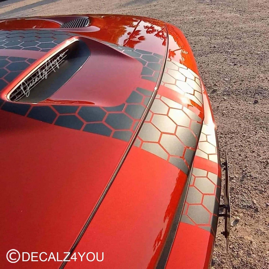 Honeycomb Racing Stripes Dual 10