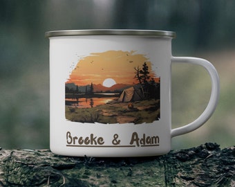 Camping Gear Personalized Gift Camping Mug, 12oz