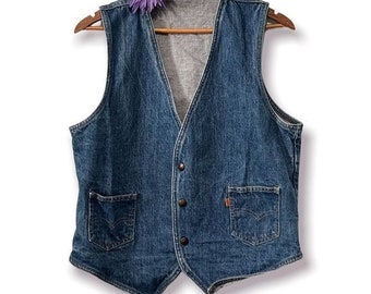 Levis Vest - Etsy