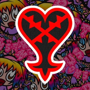 Heartless Sticker, Water Resistant Sticker