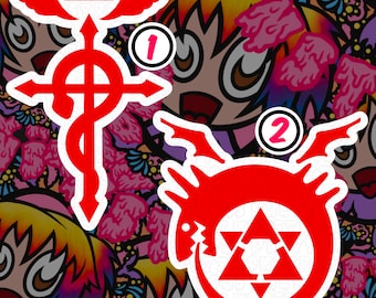 The Flamel, Homunculus Ouroboros, Water Resistant Stickers